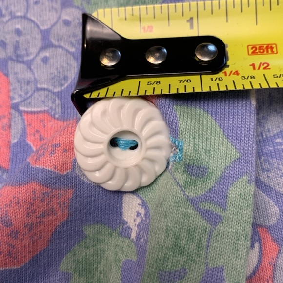 Handmade Vintage Summer Housecoat, Pockets - Picture 5 of 5